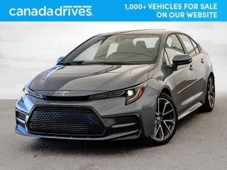 Used 2021 Toyota Corolla SE w/ Sunroof, Rear Cam, Heated Seats for sale in Airdrie, AB
