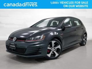 Used 2015 Volkswagen Golf GTI Autobahn w/ New Tires, Sunroof, Backup Cam for sale in Brampton, ON
