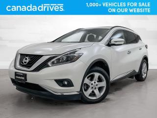 Used 2018 Nissan Murano SV w/ Nav, Pano Sunroof & Apple CarPlay for sale in Airdrie, AB