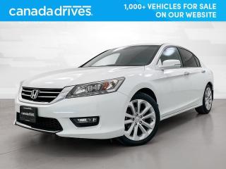 Used 2015 Honda Accord Touring w/ Heated Seats, Nav, Sunroof, Rear Cam for sale in Brampton, ON