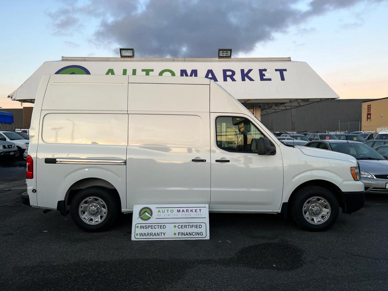 Used 2017 Nissan NV 2500 Cargo LIKE NEW! 2500 HD S V6 High Roof FINANCE IT! for sale in Langley, BC