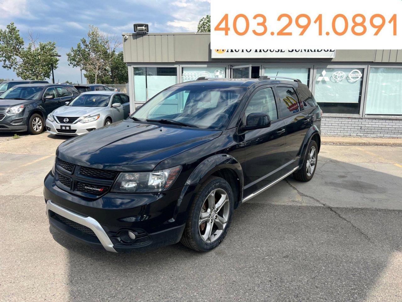 Used 2016 Dodge Journey CROSSROAD LEATHER 7 PASSENGER NAVI BCAMERA for sale in Calgary, AB