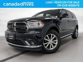 Used 2015 Dodge Durango Limited w/ 7 Seats, Rear Cam, Heated Seats for sale in Brampton, ON