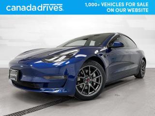 Used 2021 Tesla Model 3 Standard Range Plus w/ Autopilot, Nav, Sunroof for sale in Saskatoon, SK