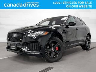 Used 2019 Jaguar F-PACE S AWD w/ Sunroof, Nav, Leather Heated Seats for sale in Brampton, ON