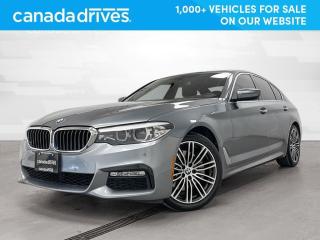 Used 2017 BMW 5 Series 530i xDrive w/ Heated Leather Seats, Nav & Sunroof for sale in Brampton, ON