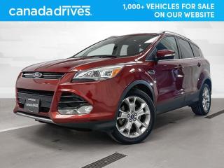Used 2015 Ford Escape Titanium w/ Leather Heated Seats, Nav for sale in Brampton, ON