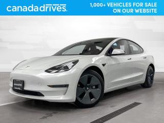 Used 2022 Tesla Model 3 RWD Standard Range w/  Pano Sunroof, Nav, Leather for sale in Airdrie, AB