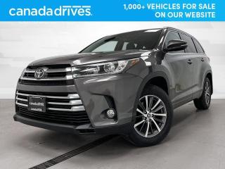 Used 2017 Toyota Highlander XLE w/ 8 Seats, Sunroof, Nav, Adaptive Cruise Ctrl for sale in Airdrie, AB