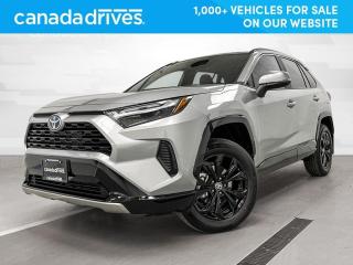 Used 2022 Toyota RAV4 SE Hybrid w/ Clean Carfax, Adaptive Cruise Control for sale in Airdrie, AB