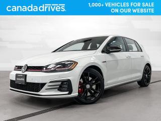 Used 2019 Volkswagen Golf GTI Rabbit w/ Apple Carplay, Rear Cam for sale in Airdrie, AB