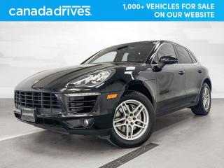 Used 2015 Porsche Macan S w/ Heated Seats, Backup Cam, Parking Sensor for sale in Brampton, ON