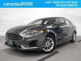 Used 2019 Ford Fusion Hybrid w/ Leather Heated Seats, Apple Carplay for sale in Brampton, ON