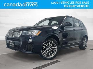 Used 2017 BMW X3 xDrive28i w/ Nav, Pano Sunroof & Heads-up Display for sale in Airdrie, AB