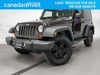 Used 2013 Jeep Wrangler Sport w/ Bluetooth & Tow Hitch, New Brakes for sale in Saskatoon, SK