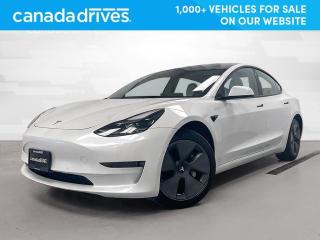 Used 2022 Tesla Model 3 Standard Range w/ Nav, Panoramic Sunroof for sale in Airdrie, AB