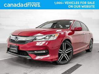 Used 2017 Honda Accord Sport w/ Clean Carfax, Apple CarPlay, New Tires for sale in Airdrie, AB