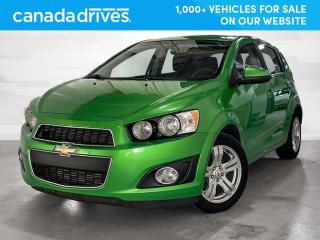 Used 2015 Chevrolet Sonic LT w/ Clean Carfax, Rear Cam, Heated Seats for sale in Brampton, ON