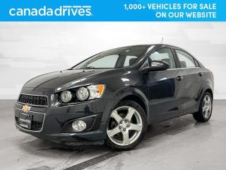 Used 2016 Chevrolet Sonic LT w/ Heated Seats, Rear Cam, Sunroof for sale in Brampton, ON
