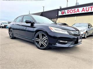 2017 Honda Accord AUTO 4DR Touring 1 OWNER  NAV ROOF LEATHER LOW KM - Photo #1