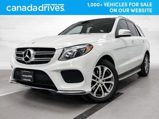 Used 2016 Mercedes-Benz GLE-Class GLE350d 4MATIC w/ Diesel Engine, Pano Sunroof for sale in Airdrie, AB