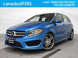 Used 2017 Mercedes-Benz B-Class B250 4MATIC w/ Nav, Leather Heated Seats, Sunroof for sale in Saskatoon, SK