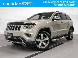 Used 2015 Jeep Grand Cherokee Limited w/ Leather Heated Seats, Nav, Sunroof for sale in Brampton, ON