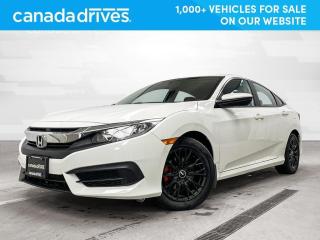 Used 2016 Honda Civic LX w/ Apple Carplay, Heated Seats, Backup Camera for sale in Airdrie, AB