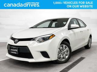Used 2014 Toyota Corolla LE w/ Heated Seats, Backup Cam, USB for sale in Airdrie, AB