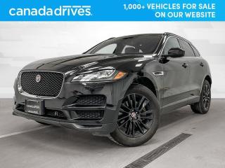 Used 2018 Jaguar F-PACE Prestige w/ Leather Heated Seats, Nav, Rear Cam for sale in Airdrie, AB