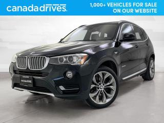 Used 2017 BMW X3 xDrive28i w/ Premium Package Enhanced, Sunroof for sale in Airdrie, AB