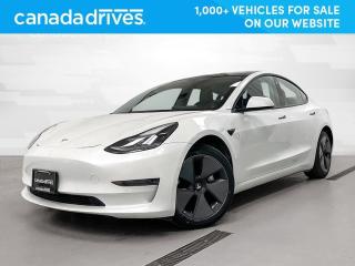Used 2021 Tesla Model 3 Standard Range Plus w/ Nav, Pano Sunroof for sale in Vancouver, BC