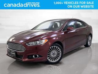 Used 2015 Ford Fusion Titanium w/ Sunroof, Nav, Heated Seats, 12 Speaker for sale in Vancouver, BC