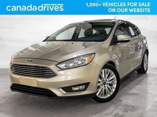 Used 2018 Ford Focus Titanium w/ Sunroof, Leather Heated Seats for sale in Vancouver, BC