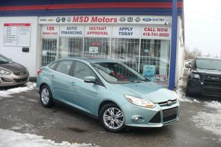 Used 2012 Ford Focus 4DR SDN SEL for sale in Toronto, ON