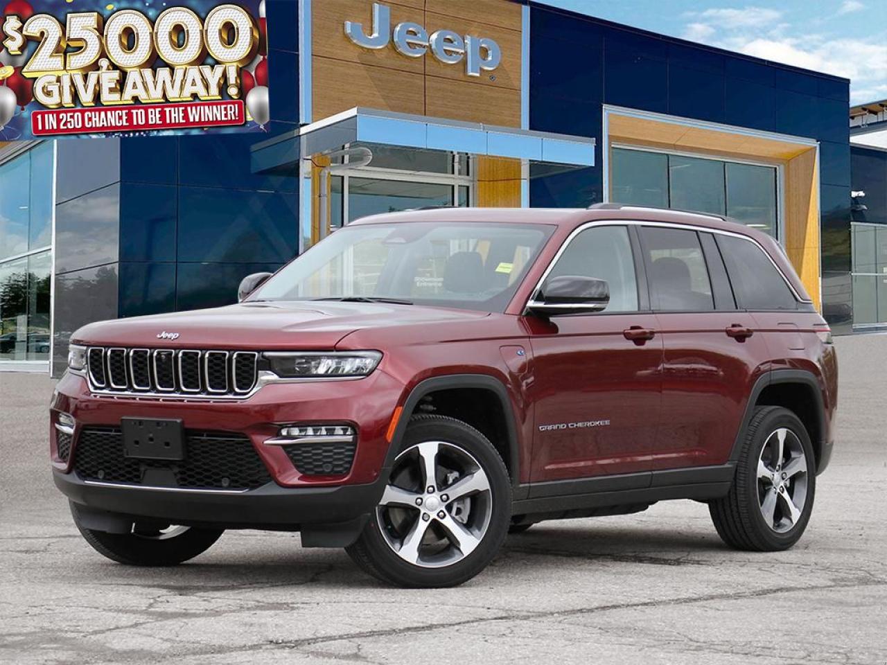 Used 2023 Jeep Grand Cherokee 4xe Plug In Hybrid | Rear Screens | Wireless for sale in Kitchener, ON