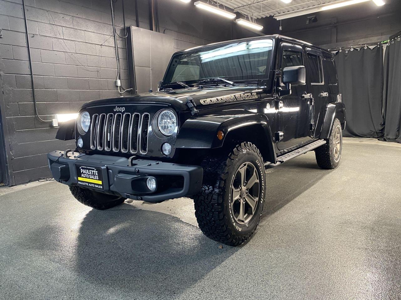 Used 2018 Jeep Wrangler Golden Eagle JK / Clean CarFax / Soft Top Included  for Sale in Kingston, Ontario 