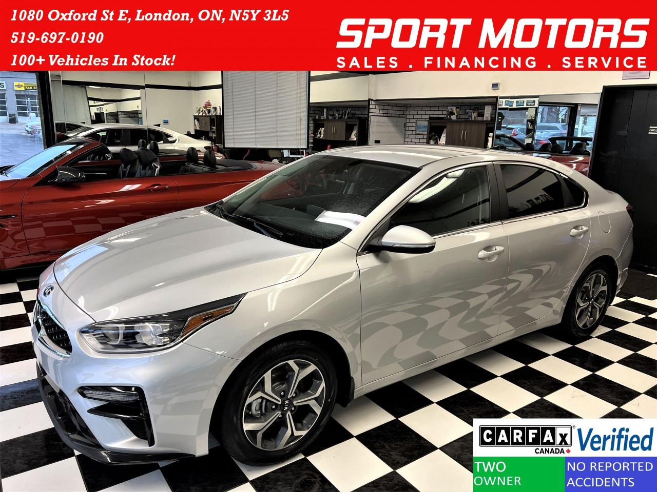 Used 2020 Kia Forte EX+Alloys+LaneKeep+BlindSpot+ApplePlay+CleanCarfax for sale in London, ON