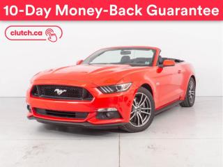 Used 2017 Ford Mustang GT Premium Convertible W/ Nav, SYNC 3, Backup Camera for sale in Bedford, NS