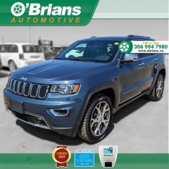 Used 2021 Jeep Grand Cherokee Limited - Accident Free! w/4x4, Command Start, Nav for sale in Saskatoon, SK
