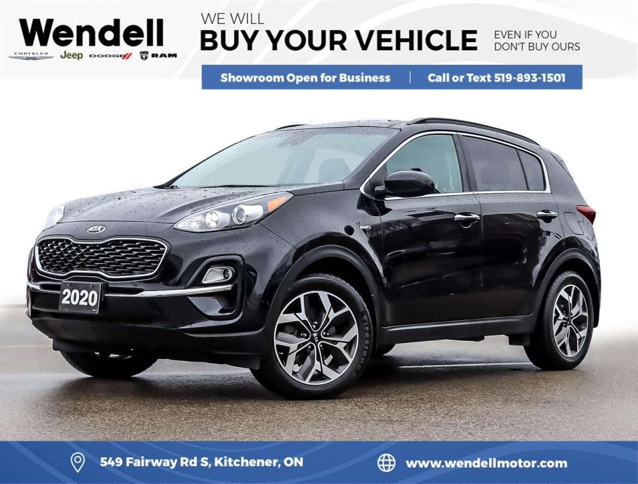 Used 2020 Kia Sportage EX Pano 1 Owner for sale in Kitchener, ON