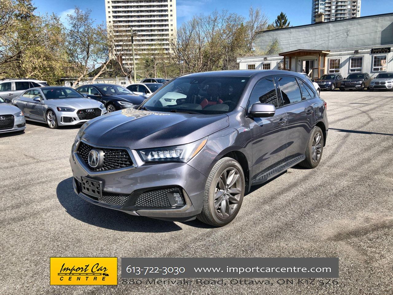 Used 2019 Acura MDX A-Spec A-SPEC  LEATHER  ROOF  NAVI  BLIS for sale in Ottawa, ON