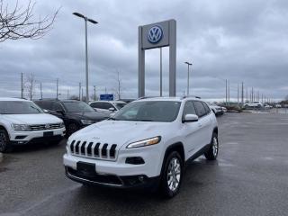 Used 2017 Jeep Cherokee 2.4L Limited! 4X4! V6! Clean CarFax! for sale in Whitby, ON