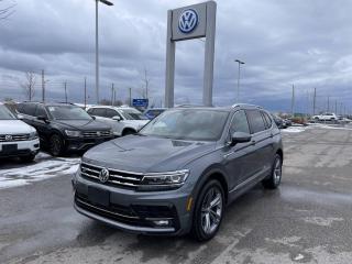 Used 2020 Volkswagen Tiguan 2.0L Highline! R-Line Local Trade-In! Clean CarFax for sale in Whitby, ON