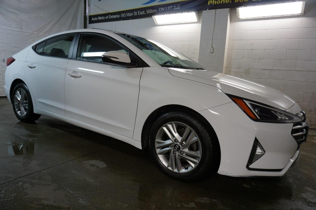 Used 2019 Hyundai Elantra PREFERRED 1.8L CERTIFIED BACK UP CAMERA HEATED SEATS SUNROOF BLIND SPOT ALLOYS for sale in Milton, ON