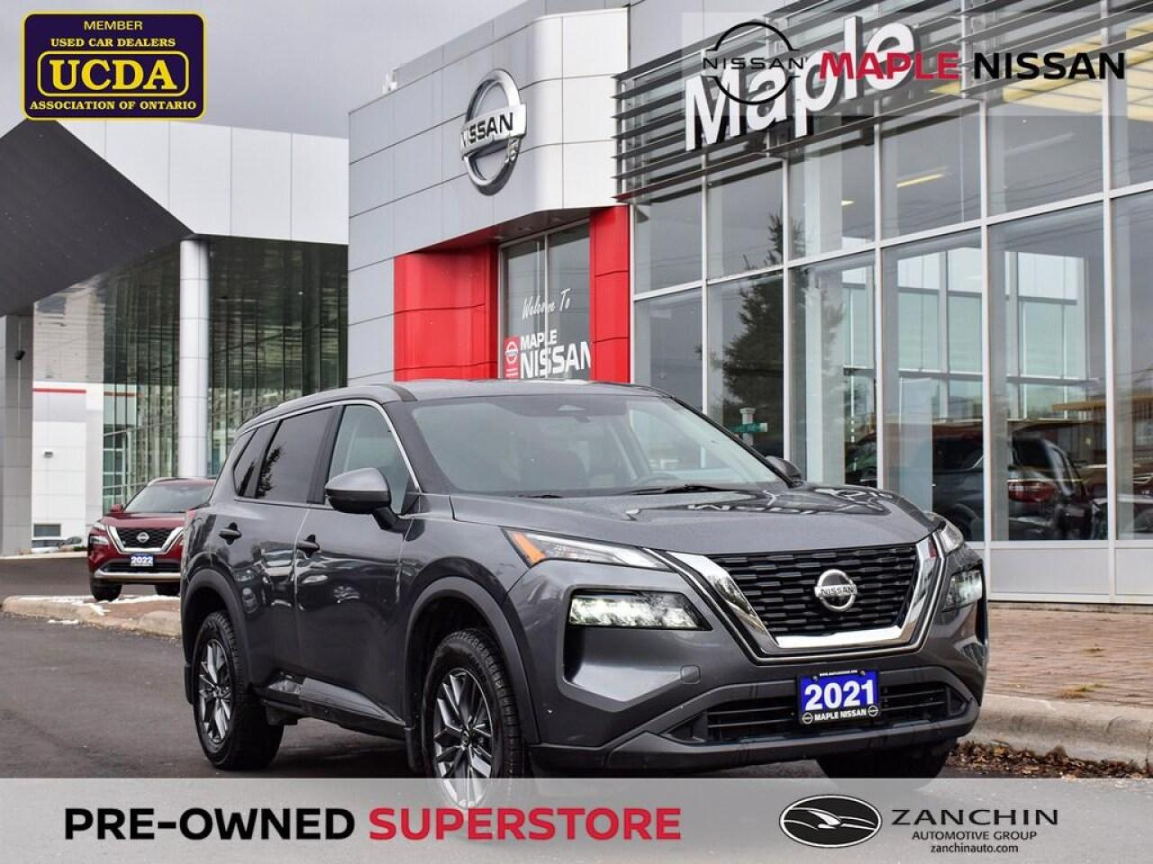 Used 2021 Nissan Rogue S AWD Blind Spot Apple Carplay Backup Camera for sale in Maple, ON
