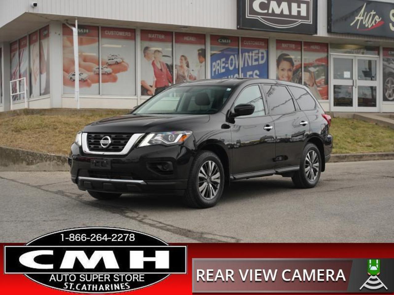 2019 Nissan Pathfinder S  CAM PARK-SENS TRIZONE-CLIM