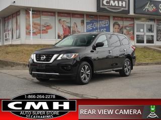Used 2019 Nissan Pathfinder S  CAM PARK-SENS TRIZONE-CLIM for sale in St. Catharines, ON