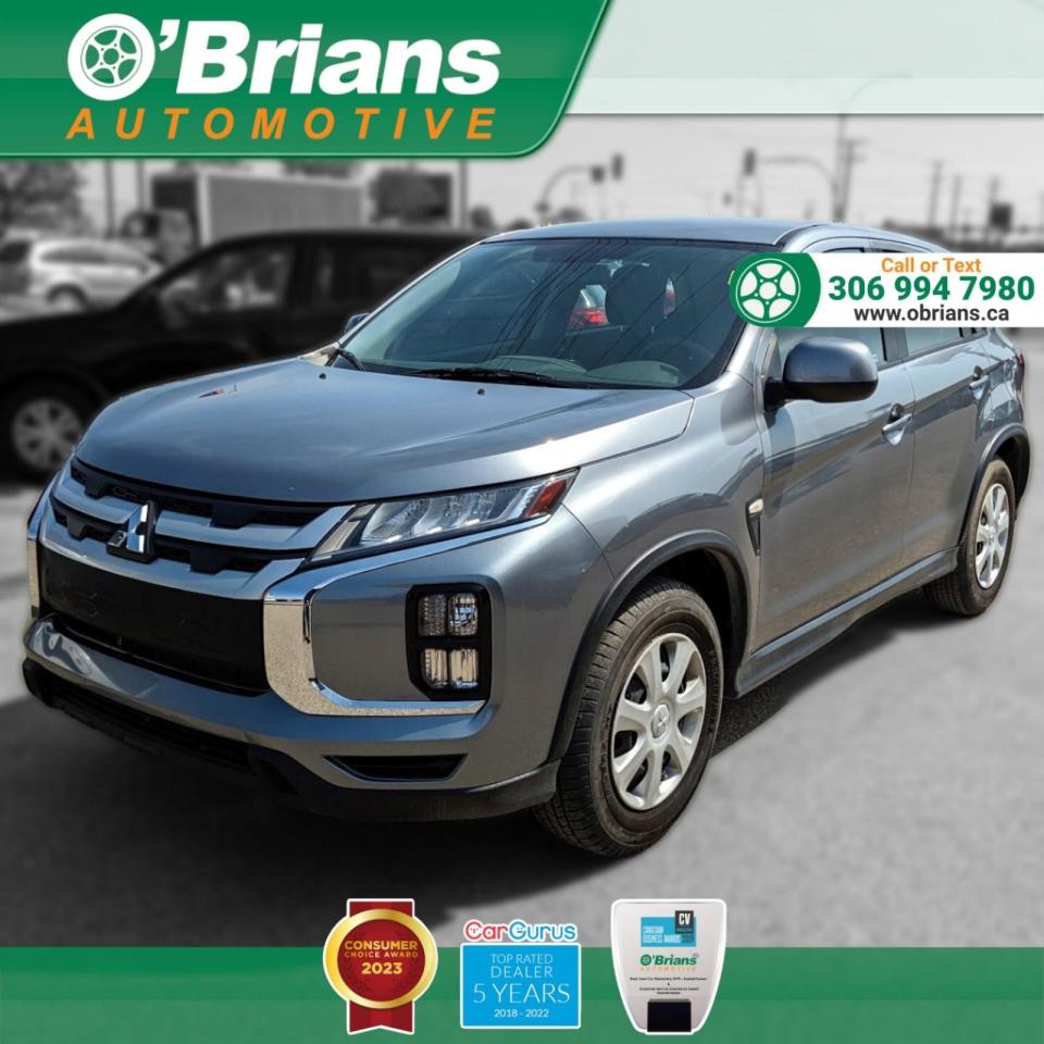 Used 2021 Mitsubishi RVR ES - Accident Free w/Mfg Warranty, 4WD, Backup Cam for sale in Saskatoon, SK