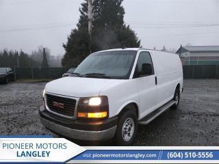 Used 2020 GMC Savana Cargo Van RWD 2500 135  - 4G LTE for sale in Langley, BC